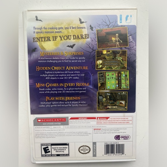 I SPY Spooky Mansion Wii game - Picture 2 of 4